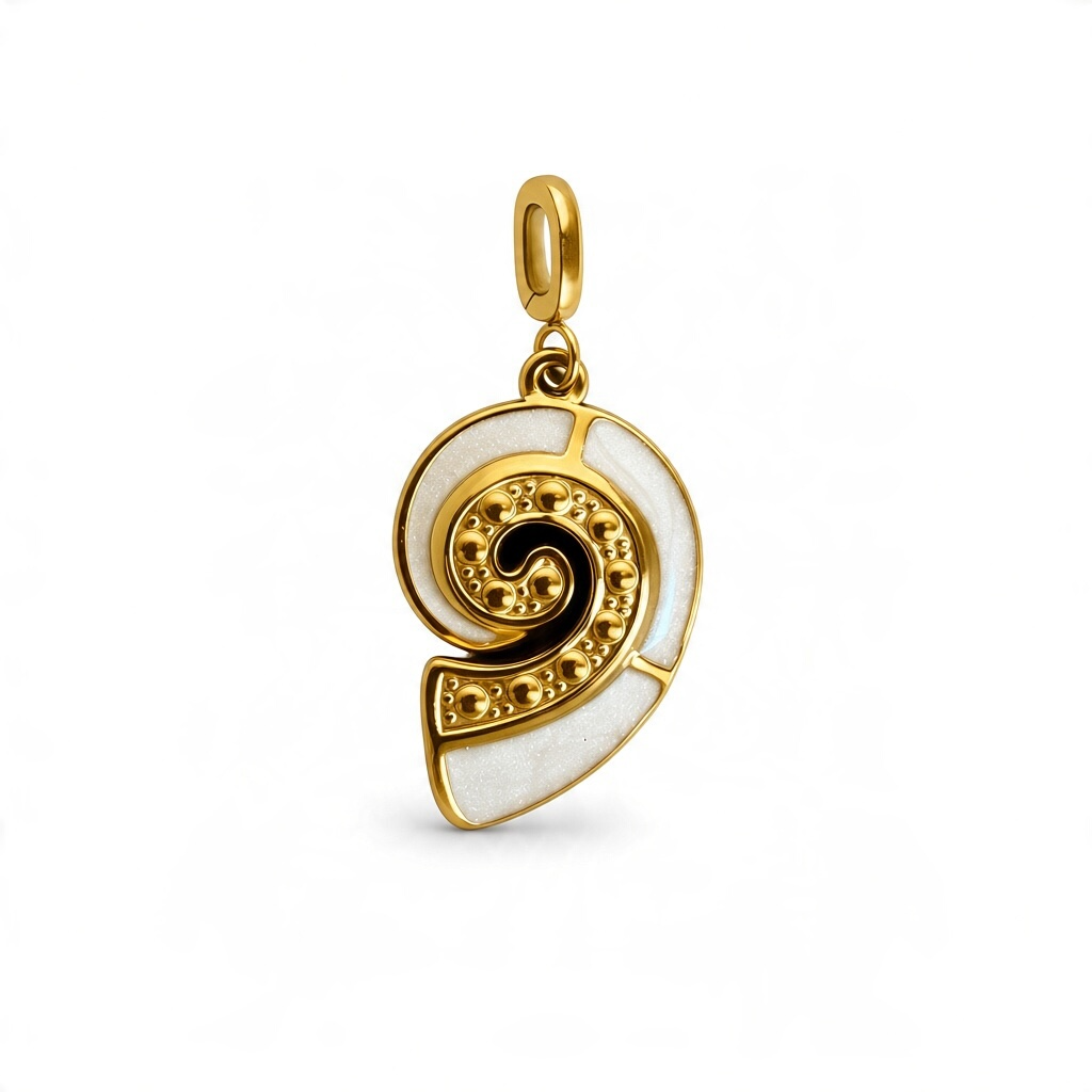 Oyster Shell Charm