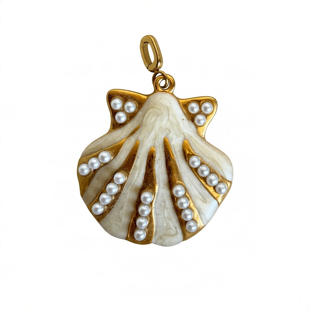 Pearl Shell Charm