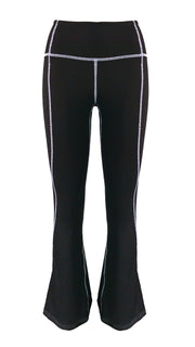 Black Active Flare Tights