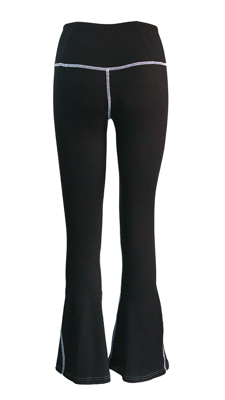 Black Active Flare Tights