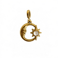 Moon Star Charm