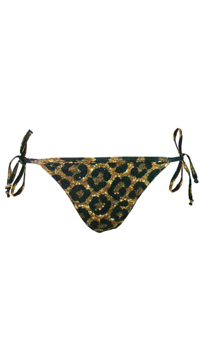 Midnight Leopard Bikini Bottom