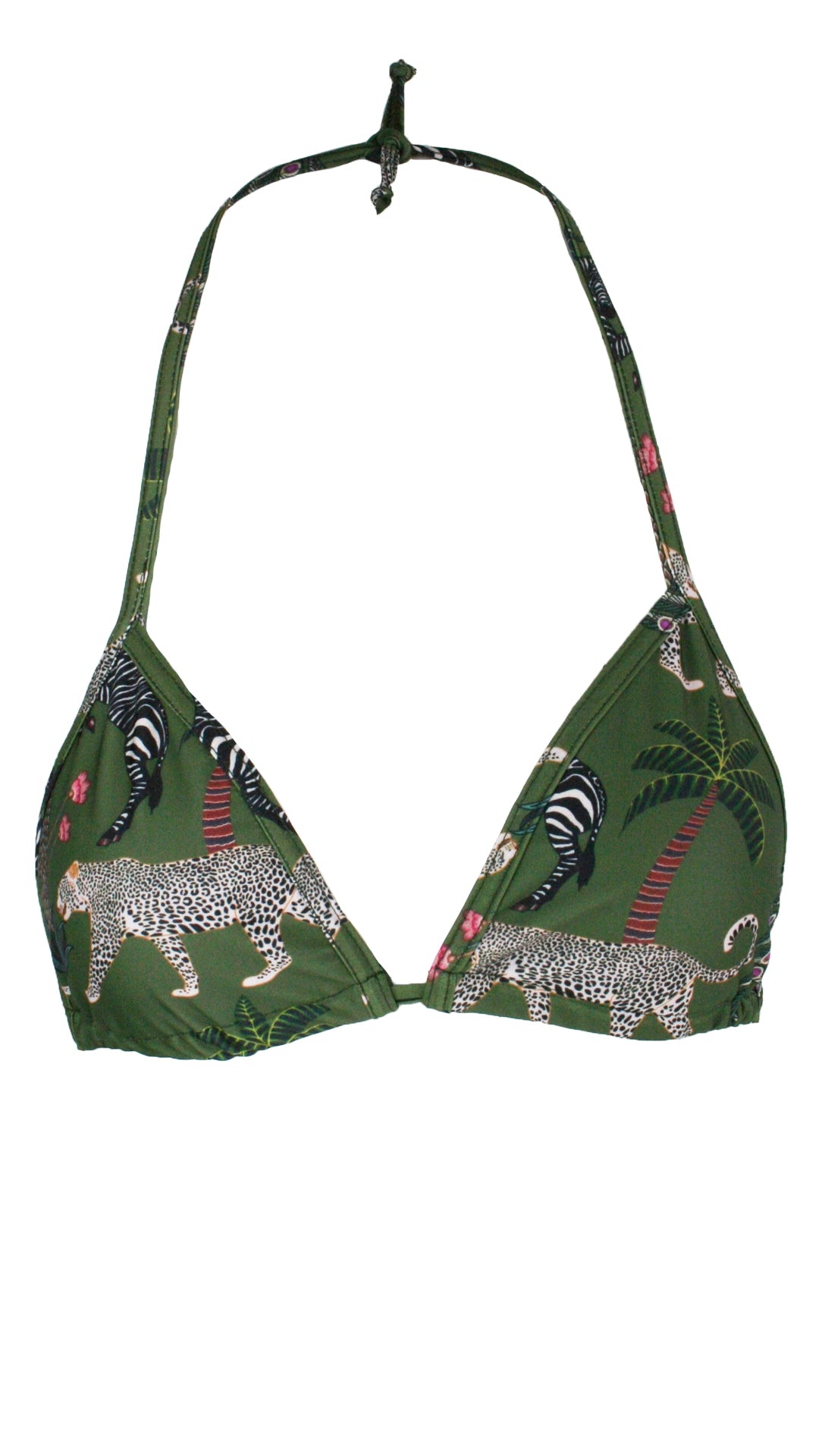 Okavango Olive Bikini Top