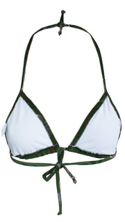Okavango Olive Bikini Top