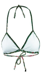 Wild Emerald Bikini Top