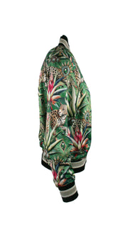 Wild Emerald Luxe Legacy Bomber Jacket