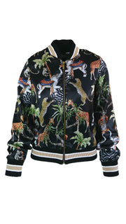 Serengeti Safari Luxe Legacy Bomber Jacket