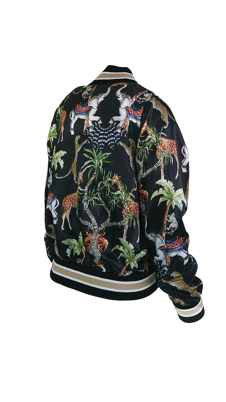 Serengeti Safari Luxe Legacy Bomber Jacket