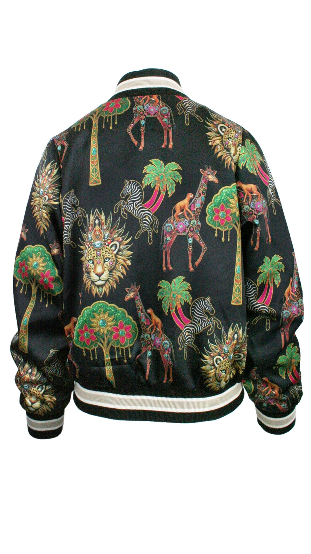 Zambezi Gold Black Luxe Legacy Bomber Jacket