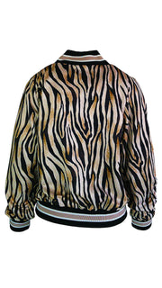 Zebra's Pride Luxe Legacy Bomber Jacket