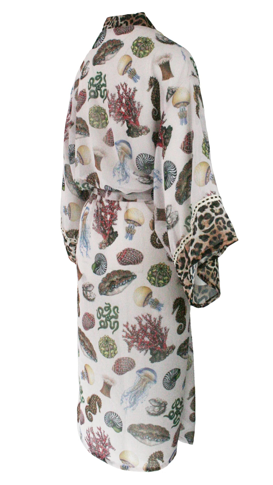 Ocean Jewels Chiffon Kimono Cover Up