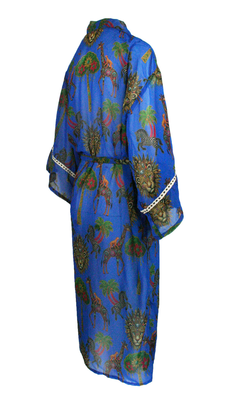 Zambezi Gold Chiffon Kimono Cover Up