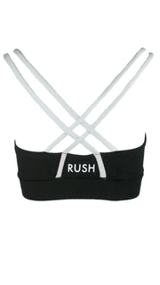 Black Free My Heart Sports Bra