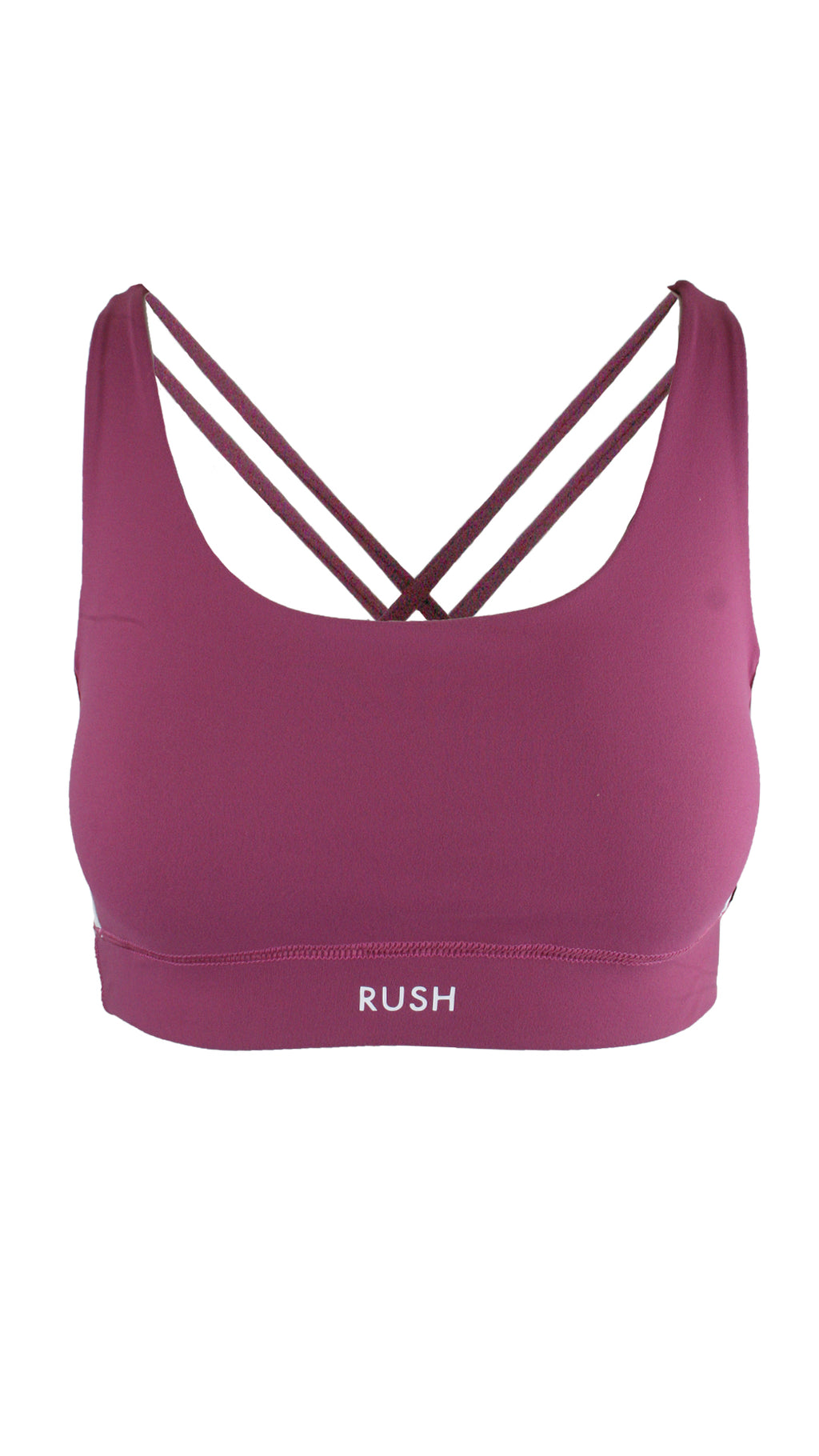 Claret Free My Heart Sports Bra