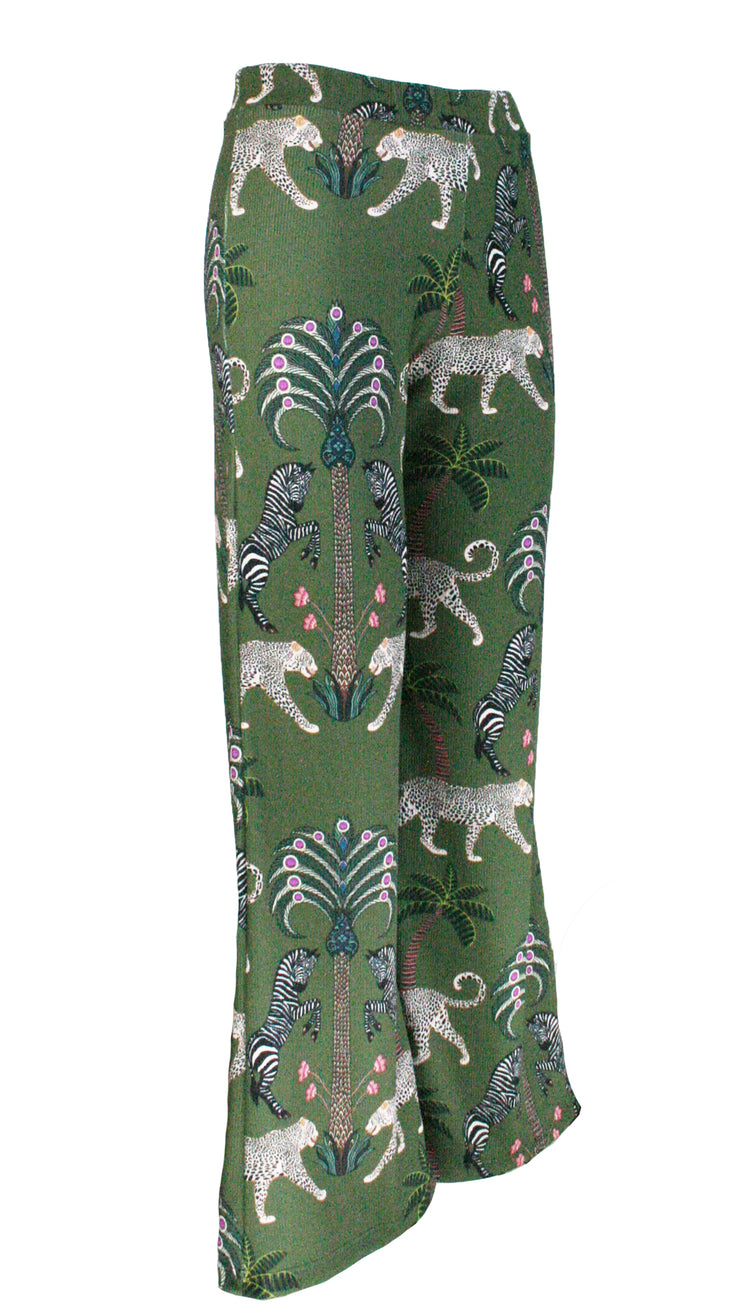 Okavango Olive Heritage Ribbed Pants