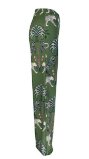 Okavango Olive Heritage Ribbed Pants