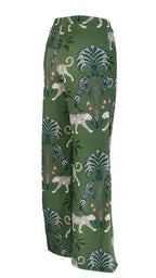 Okavango Olive Heritage Ribbed Pants