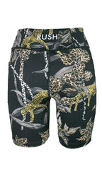 Midnight Orchid Active High Waist Shorts