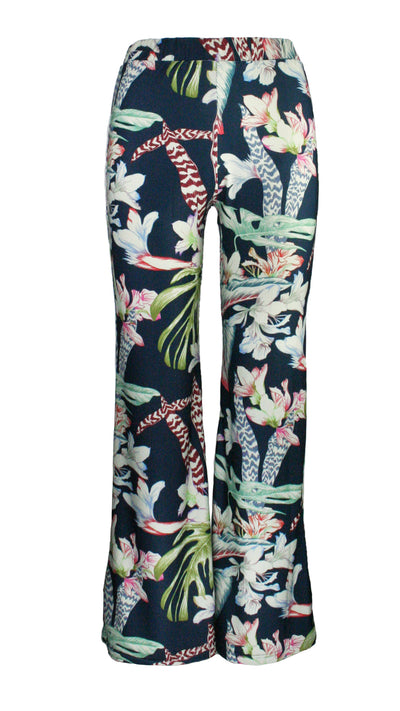 Floral Botanical Luxe Pants
