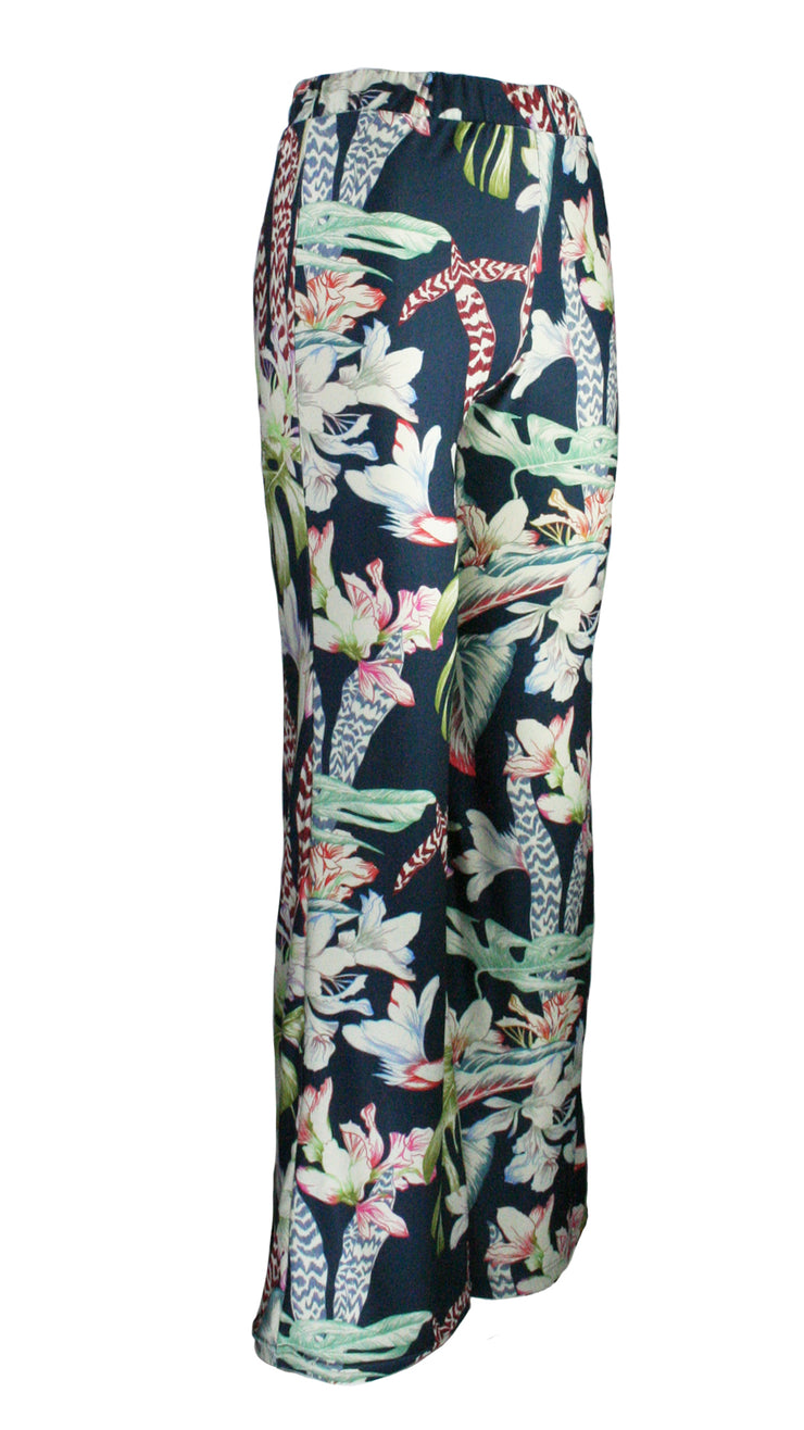 Floral Botanical Luxe Pants