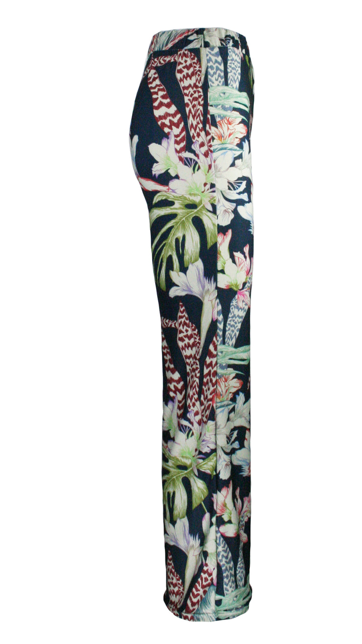 Floral Botanical Luxe Pants