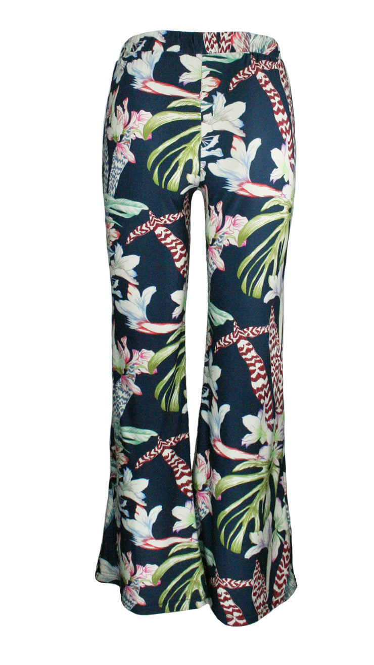 Floral Botanical Luxe Pants