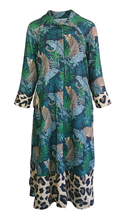 On Safari Luxe Shirt Dress