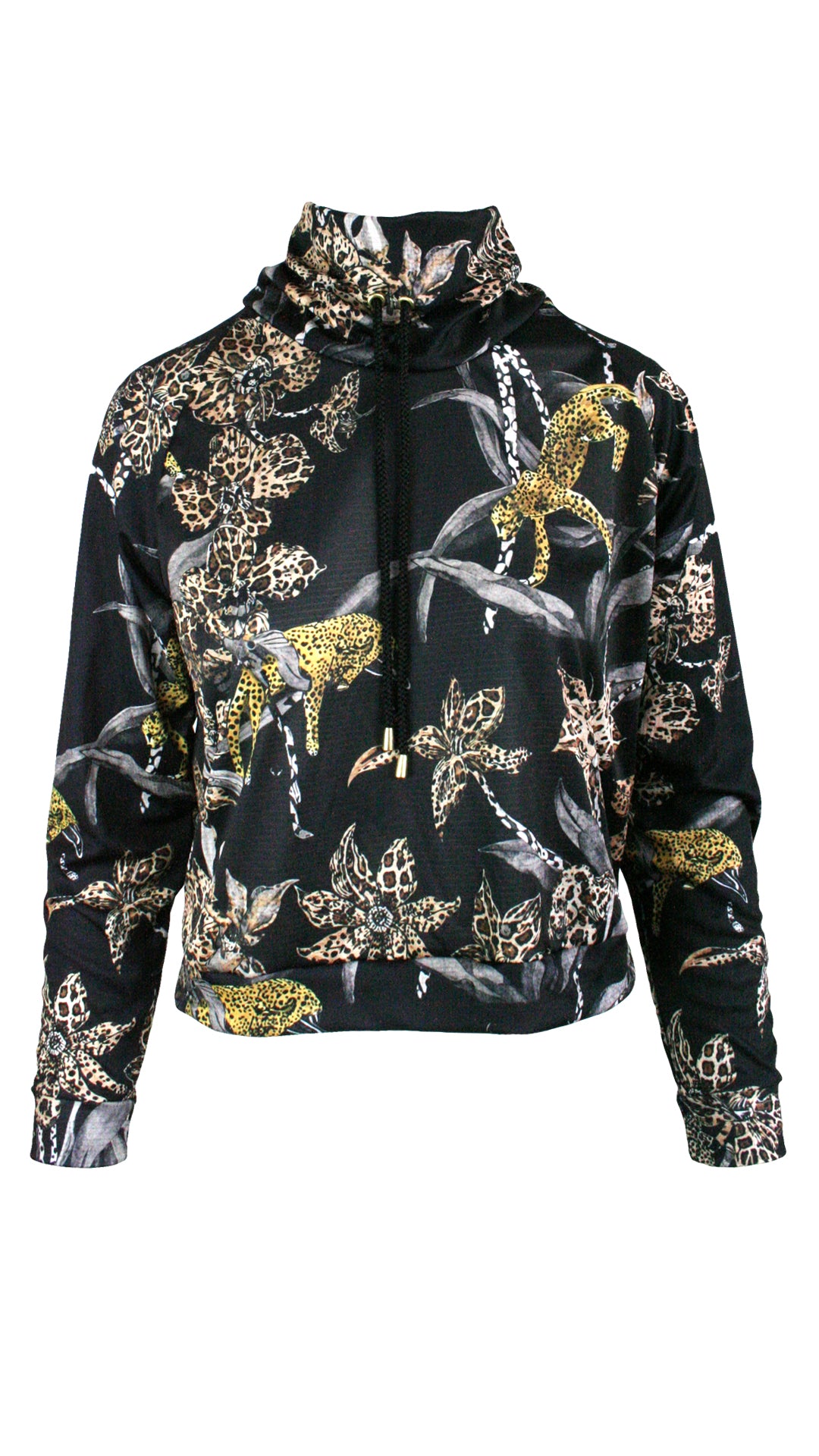 Midnight Orchid Mesh Pullover