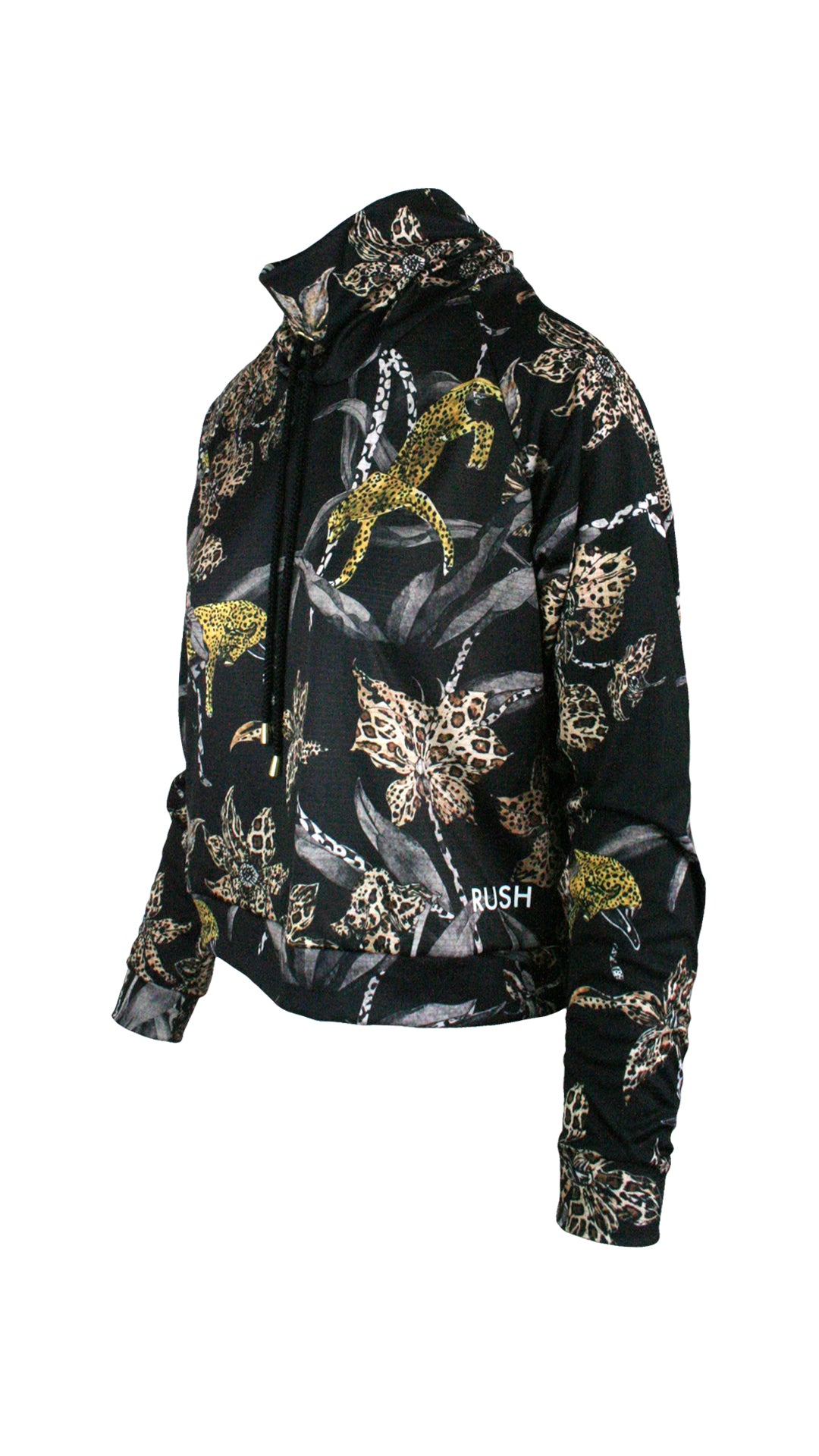 Midnight Orchid Mesh Pullover