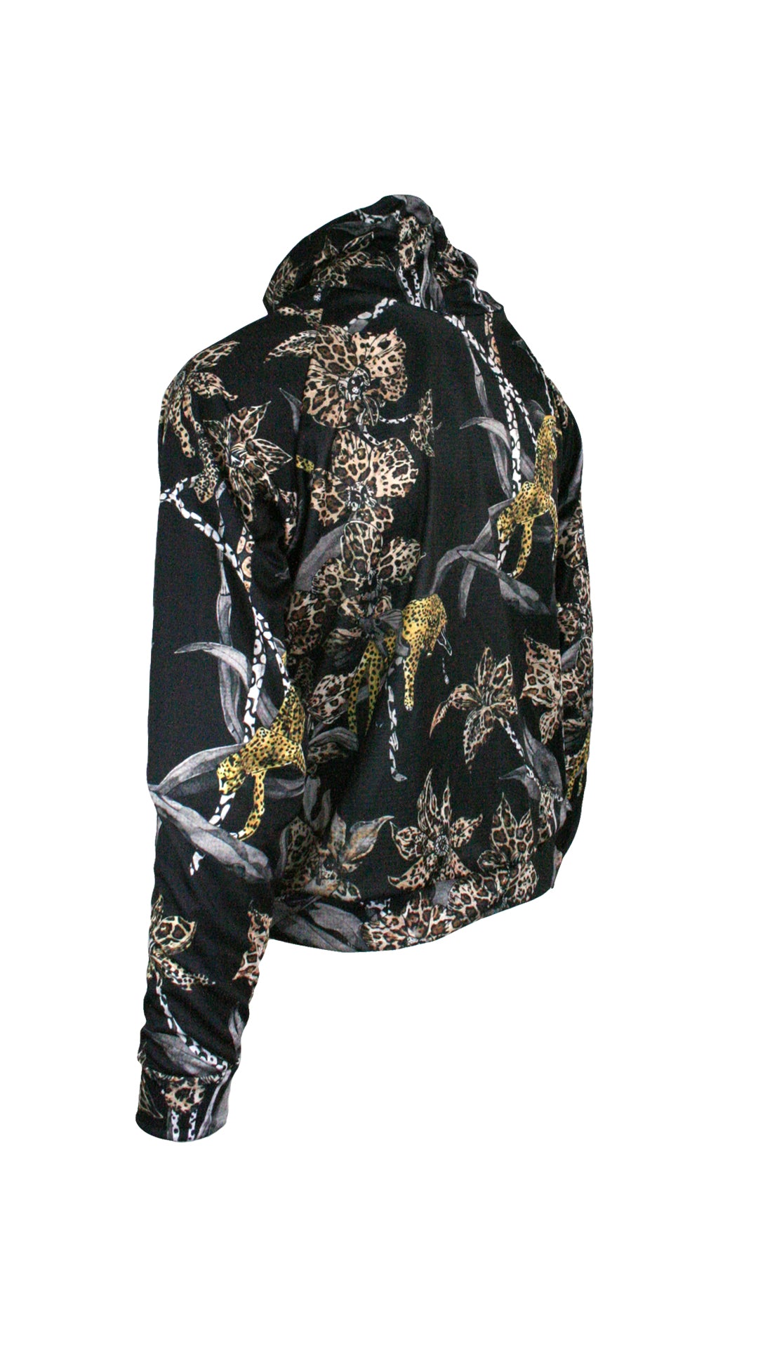Midnight Orchid Mesh Pullover