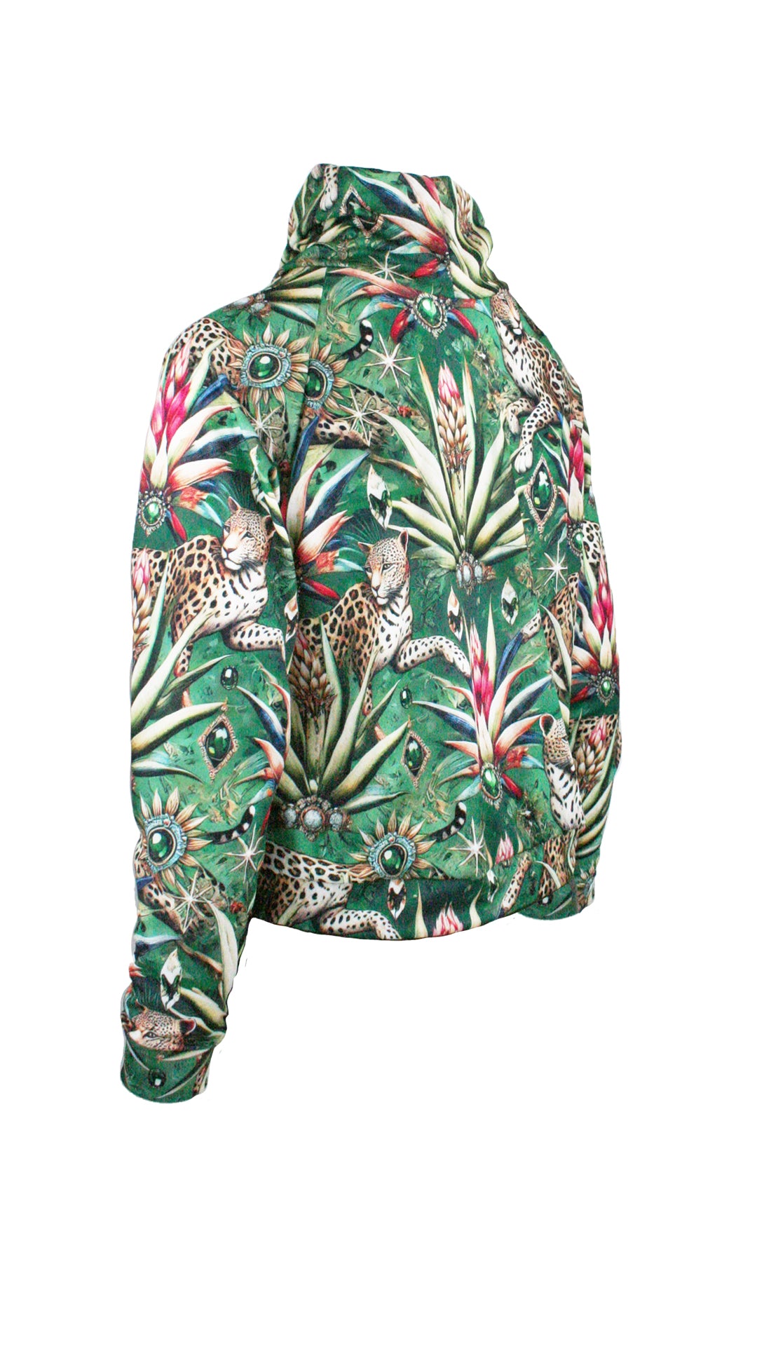 Wild Emerald Mesh Pullover
