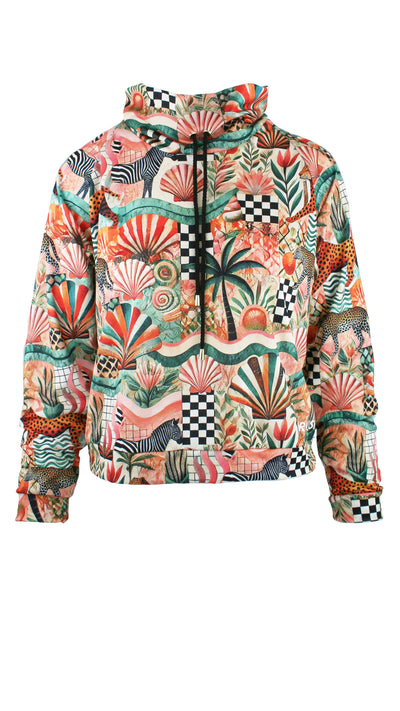 Sunkissed Safari Mesh Pullover