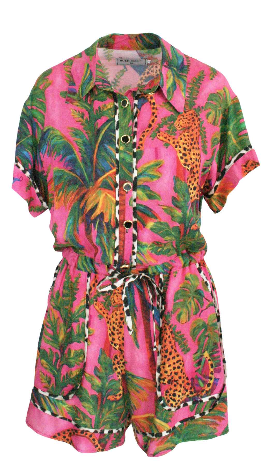 Safari Siesta Monaco Trim Jumpsuit