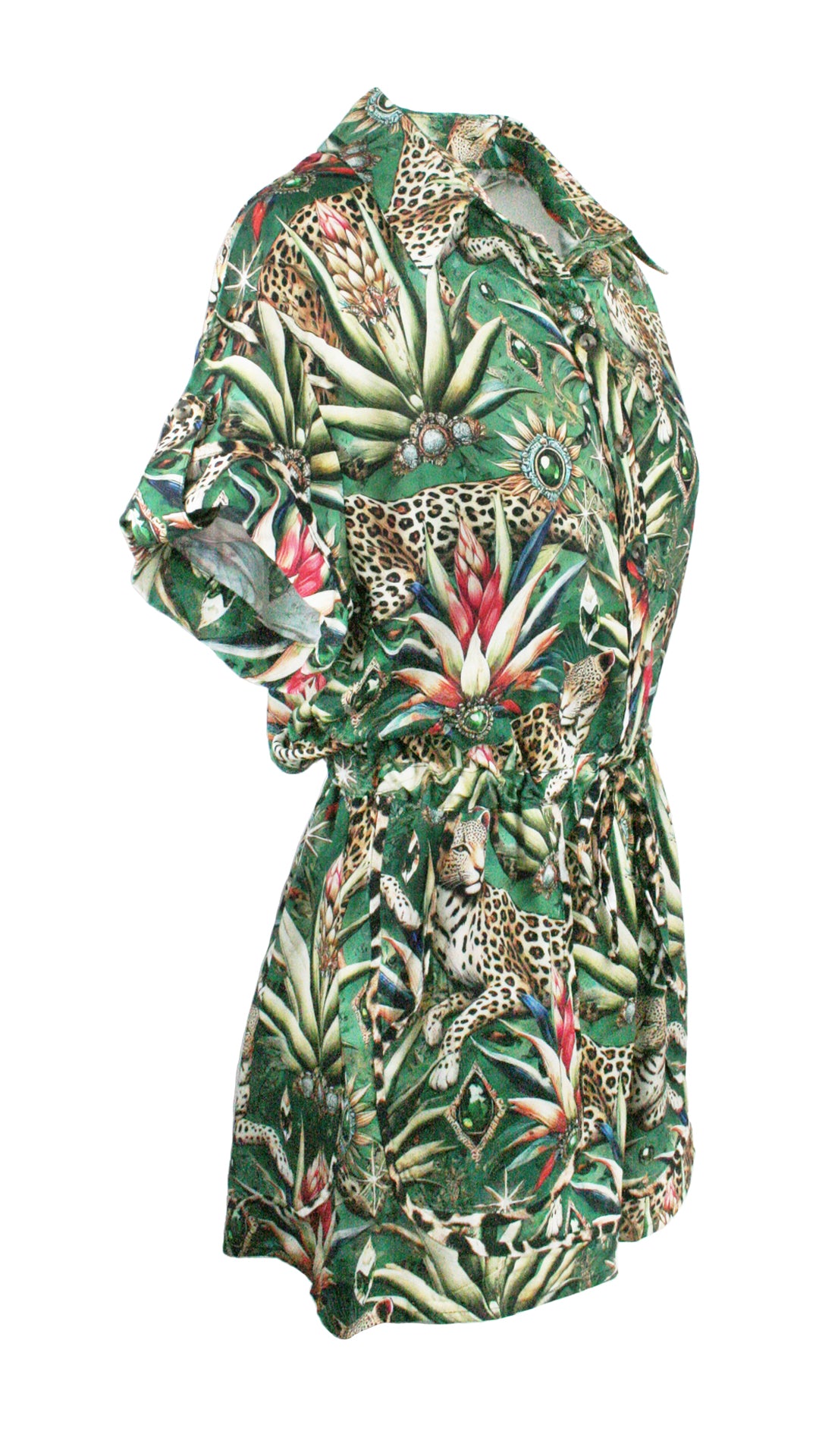 Wild Emerald Monaco Trim Jumpsuit