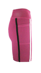 Claret Panel Pro High Waist Shorts