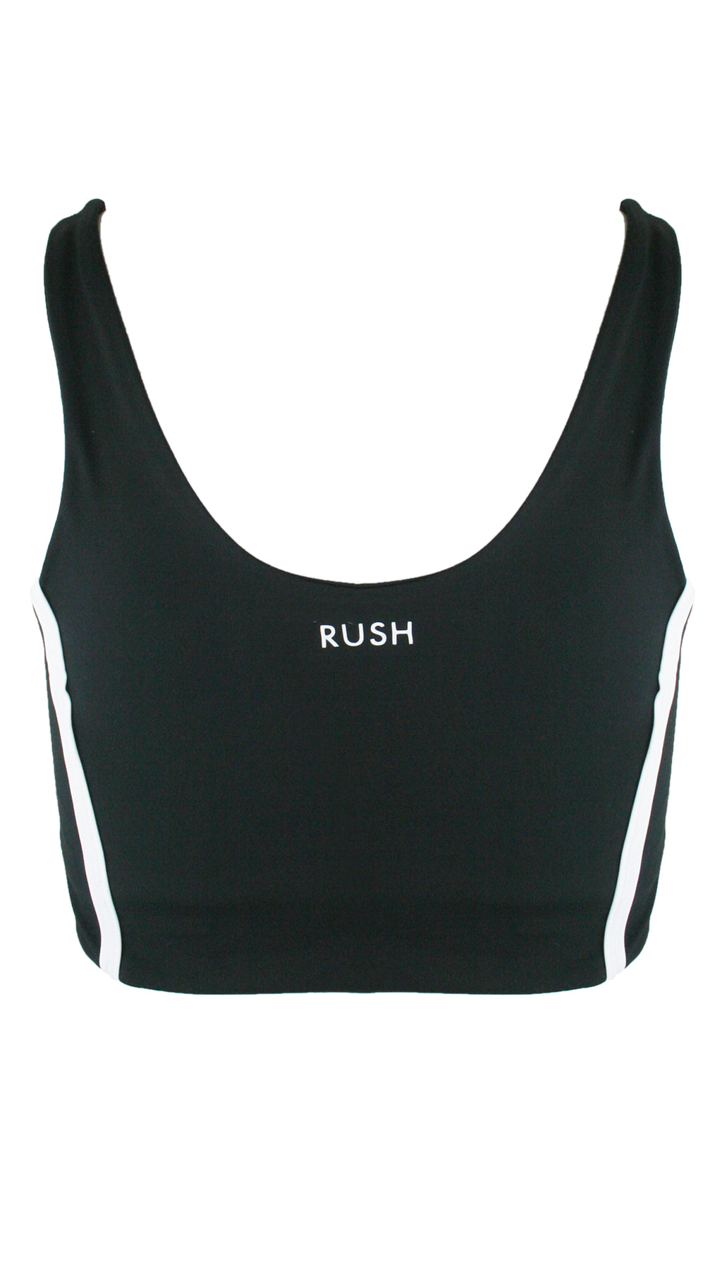 Black Panel Pro Sports Bra
