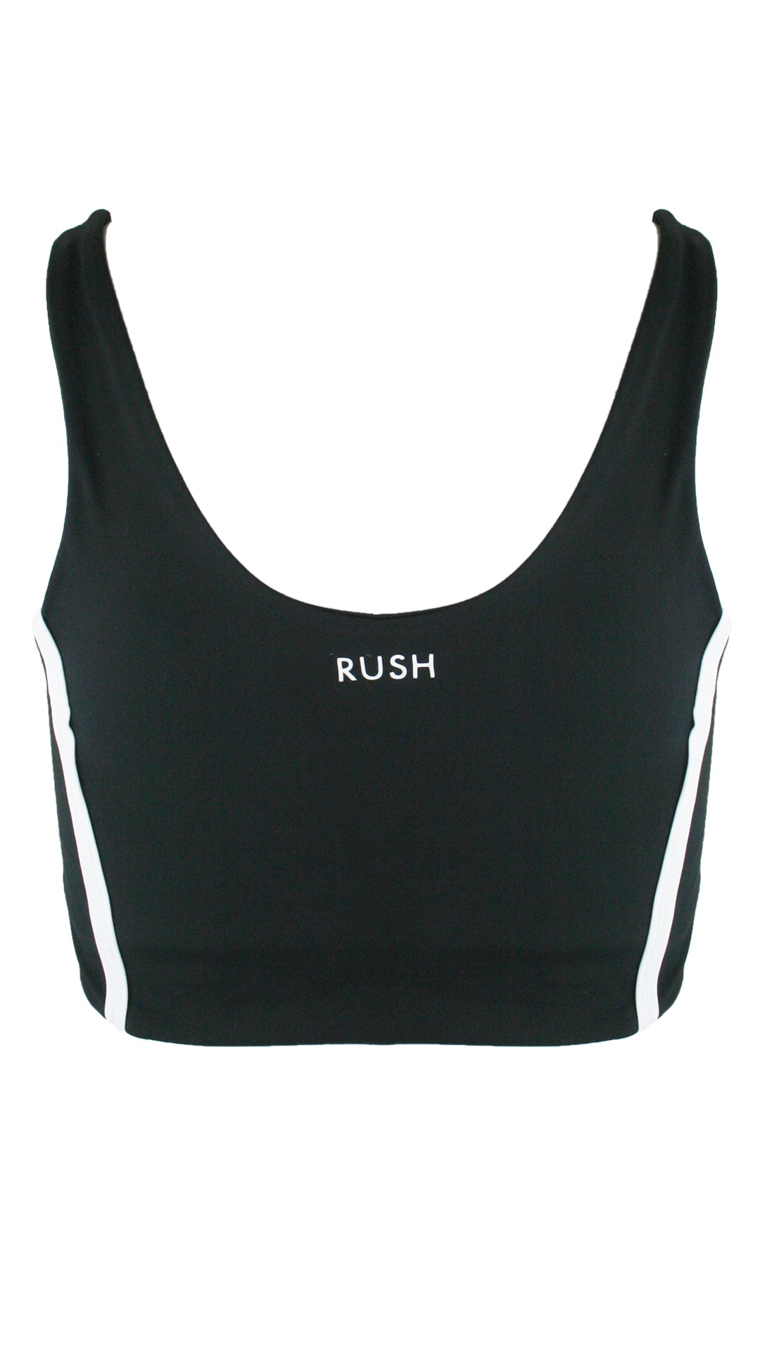 Black Panel Pro Sports Bra
