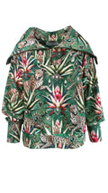 Wild Emerald Heritage Ribbed Pullover