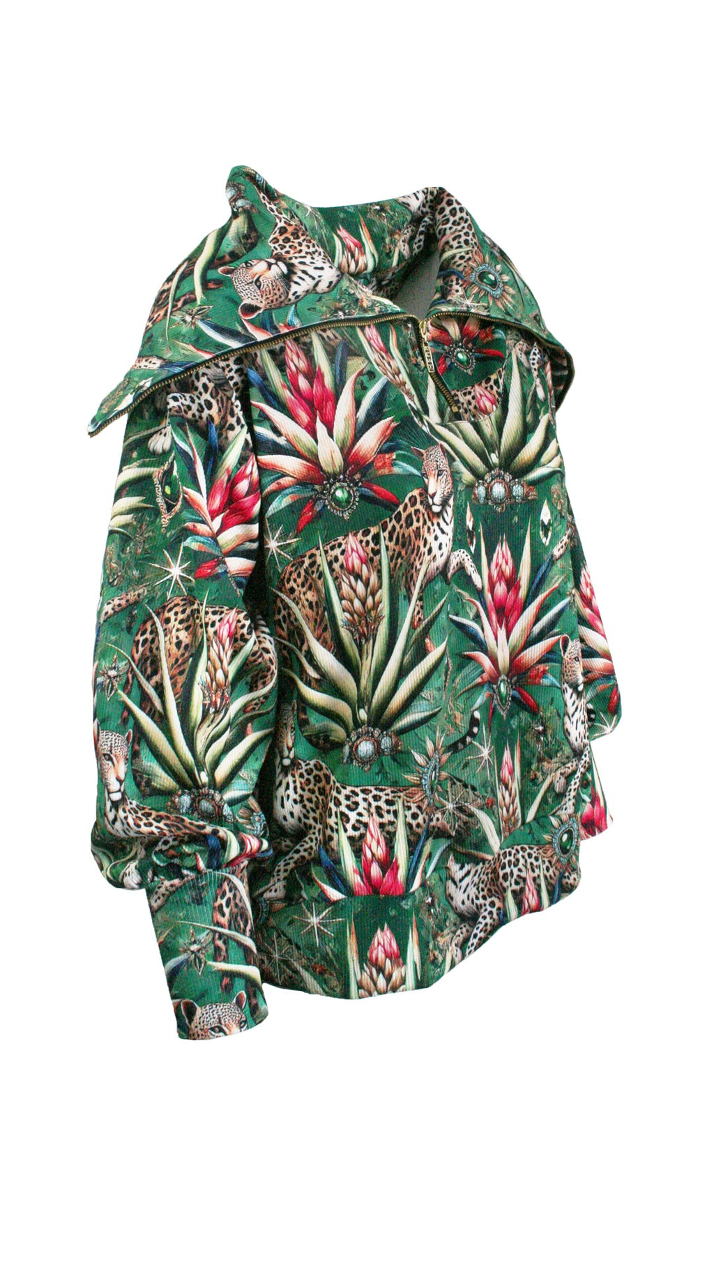 Wild Emerald Heritage Ribbed Pullover