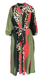 Waving Leopard Riviera Dress