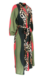 Waving Leopard Riviera Dress