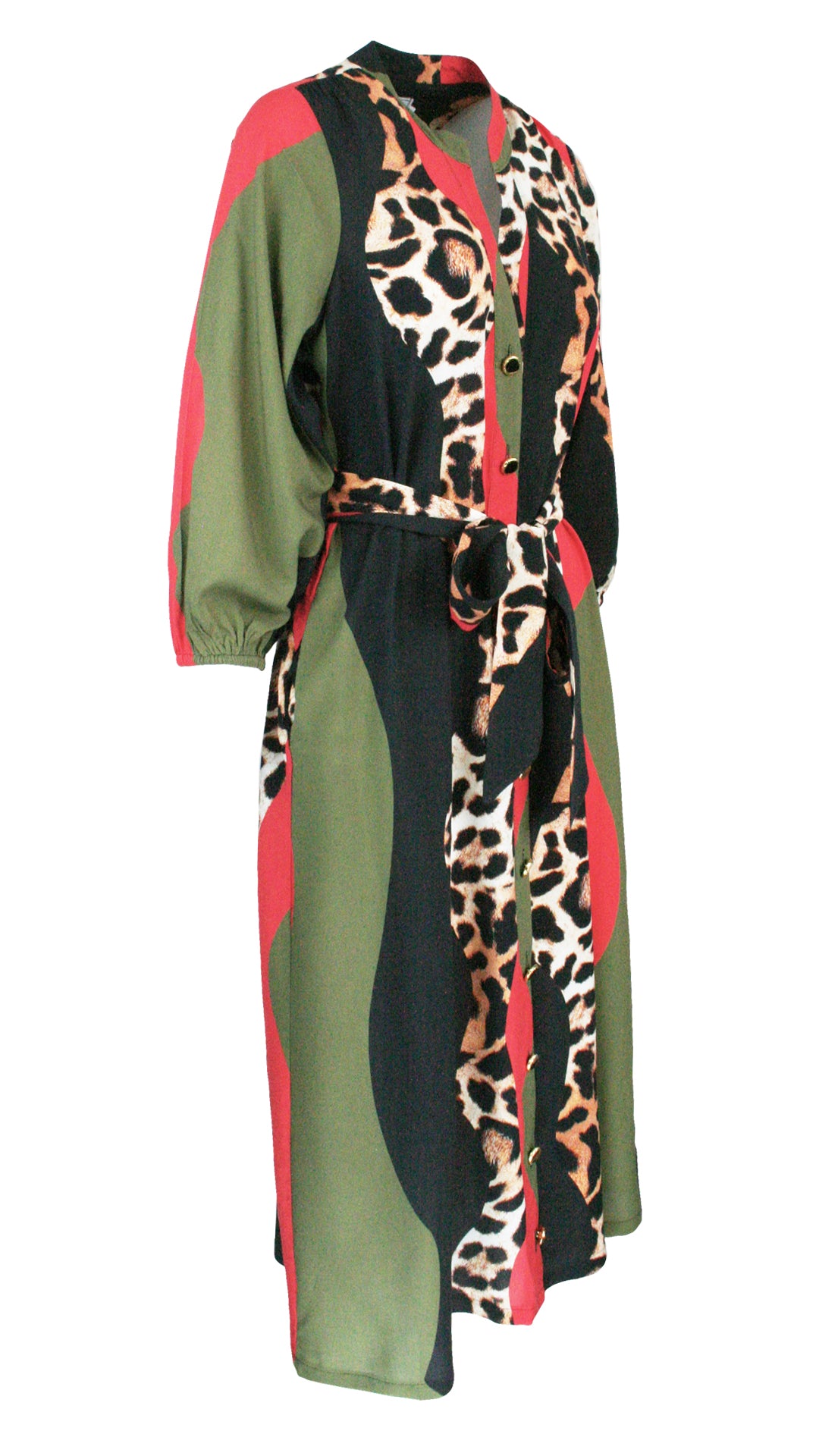 Waving Leopard Riviera Dress
