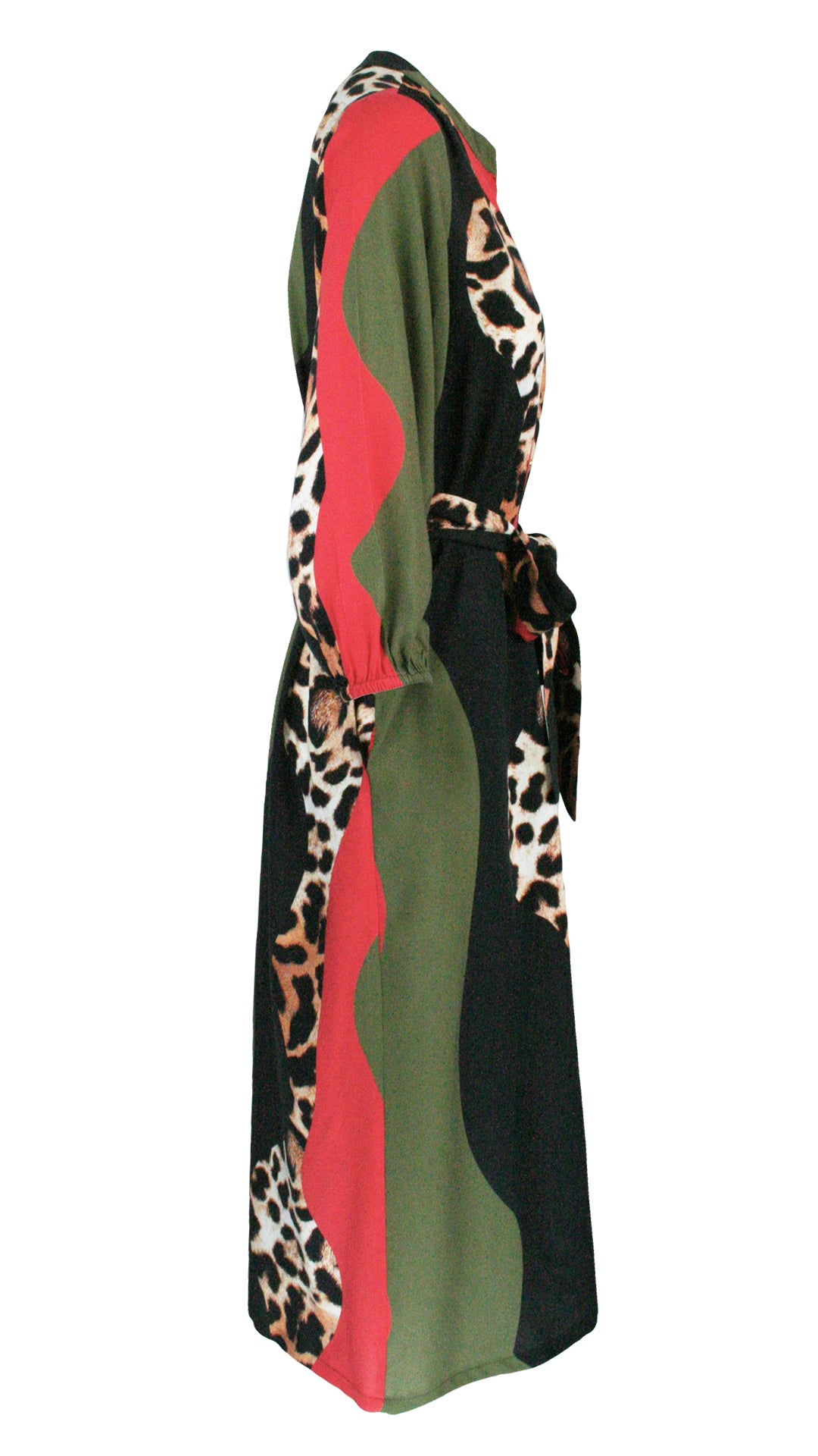 Waving Leopard Riviera Dress