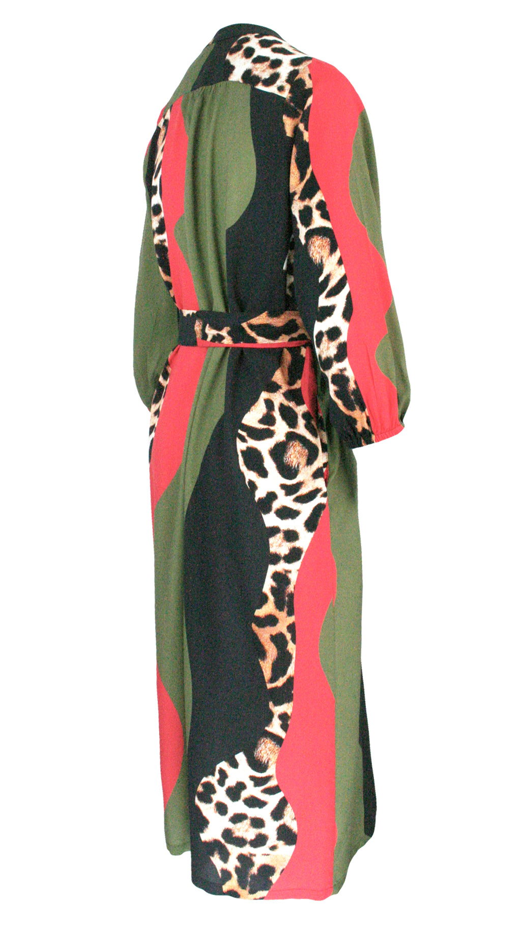 Waving Leopard Riviera Dress