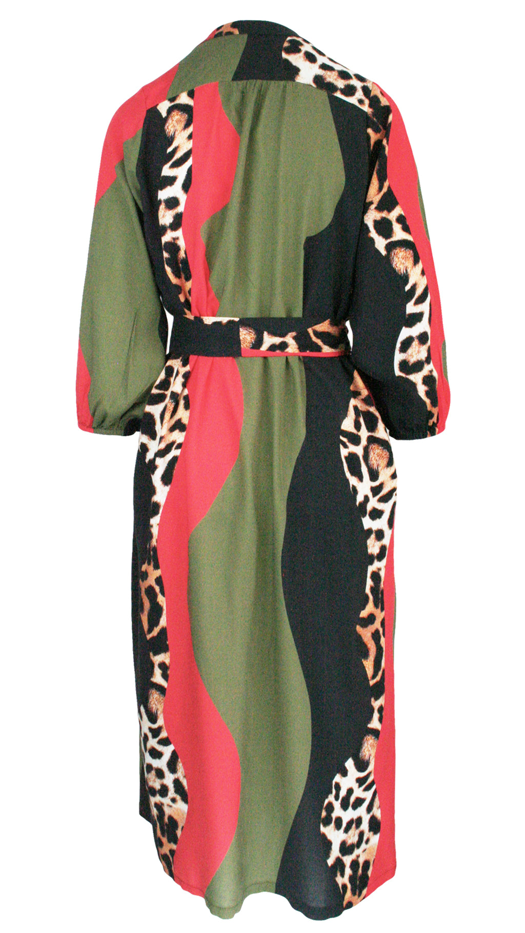 Waving Leopard Riviera Dress