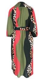 Waving Leopard Riviera Dress