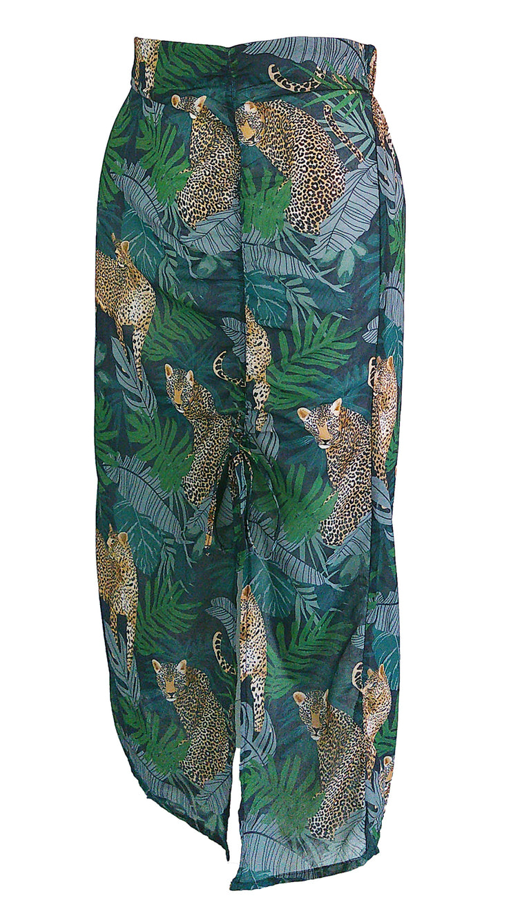 On Safari Chiffon Sarong Skirt