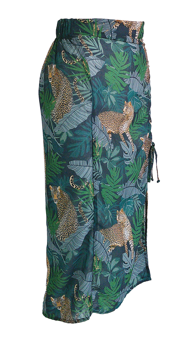 On Safari Chiffon Sarong Skirt