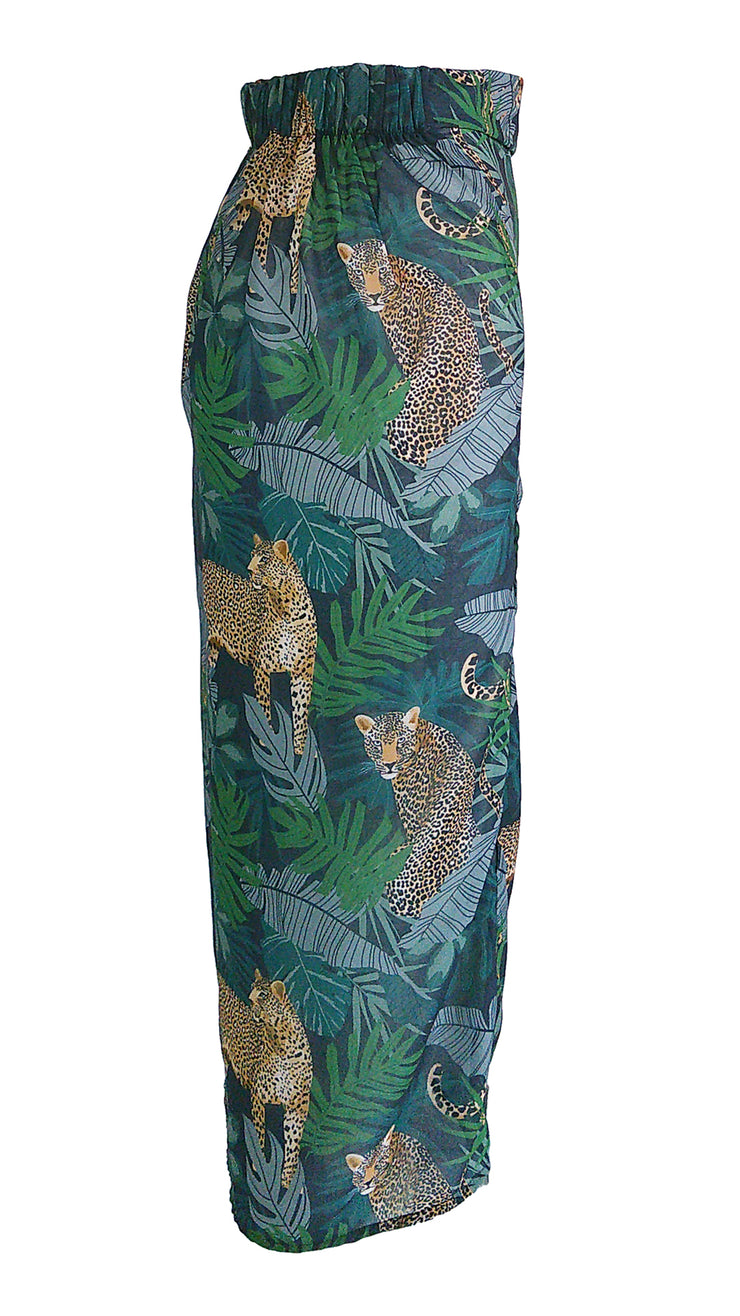 On Safari Chiffon Sarong Skirt