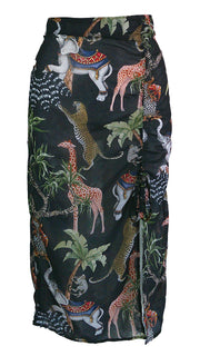 Serengeti Safari Chiffon Sarong Skirt